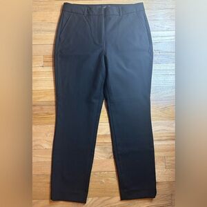 White House Black Market Elle Slim Ankle Comfort Stretch Pants Black Size 10